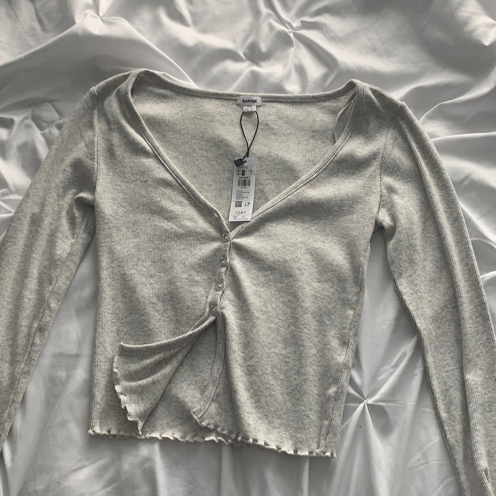 Garage v neck shirt